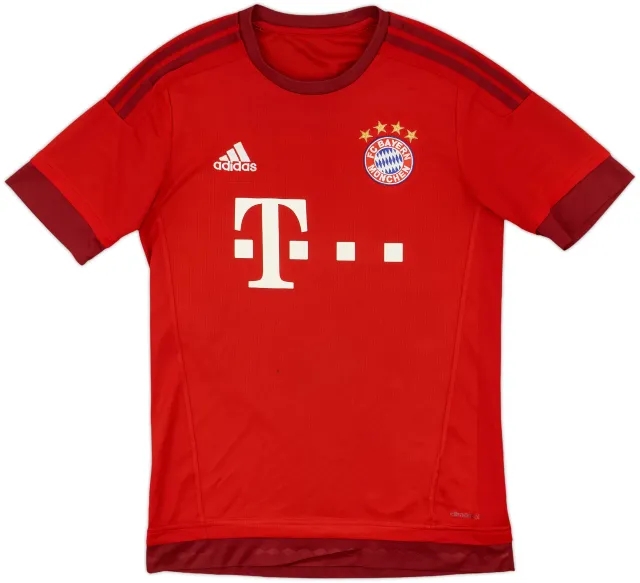 adidas Bayern Munich Mens SS Home Shirt 2015/16