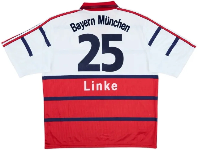 adidas Bayern Munich Mens SS Away Shirt 1998/00