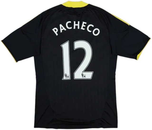 2010-11 Liverpool Third Shirt Pacheco #12 - 9/10 - (S)