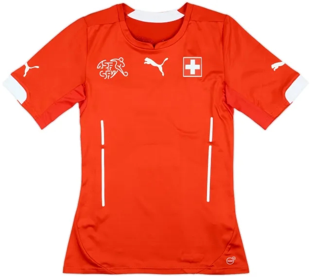 2014-15 Switzerland Authentic Home Shirt - 8/10 - (M)