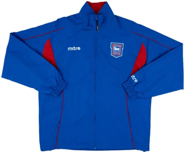 2012-13 Ipswich Mitre Track Jacket - 9/10 - (M)