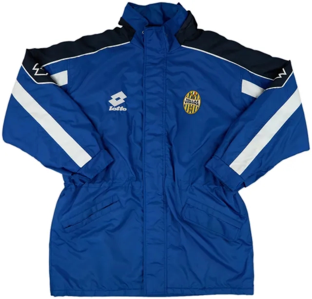 2000-01 Hellas Verona Lotto Padded Bench Coat - 6/10 - (L)