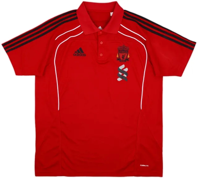 2010-11 Liverpool adidas Polo Shirt - 10/10 - (XL)