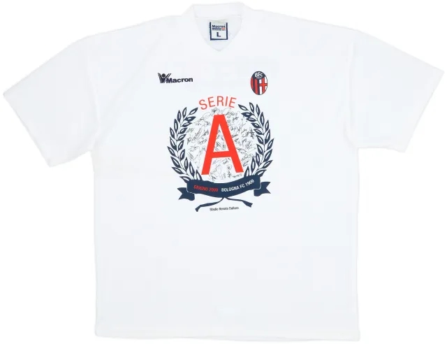 2008-09 Bologna Macron Training Shirt - 9/10 - (L)