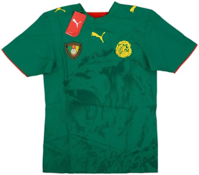 2006-08 Cameroon Home Shirt Eto'o (XS)