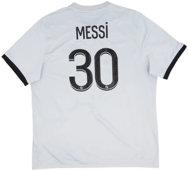 2022-23 Paris Saint-Germain Away Shirt Messi #30 - 10/10 - (XL)