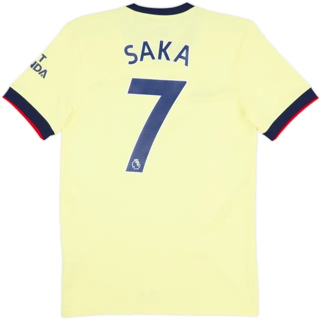 2021-22 Arsenal Away Shirt Saka #7 - 10/10 - (S)