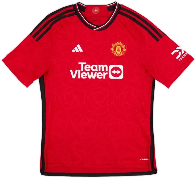 2023-24 Manchester United Home Shirt - 7/10 - (XL.Boys)