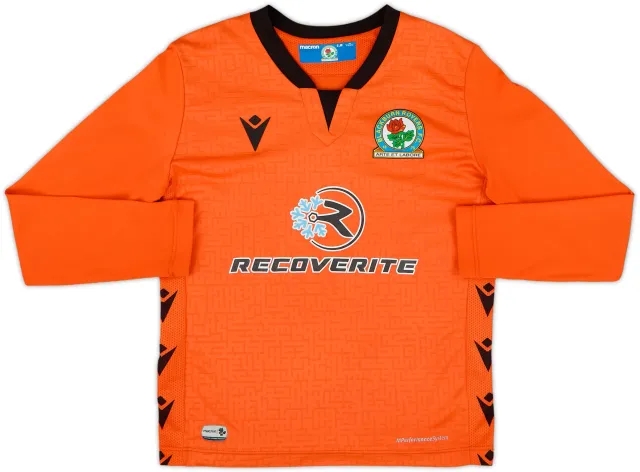 2021-22 Blackburn Rovers GK Shirt - 8/10 - (S.Boys)