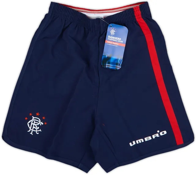 2005-06 Rangers Away Shorts (7-8 years)