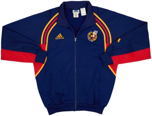 1999-00 Spain adidas Track Jacket - 9/10 - (S)