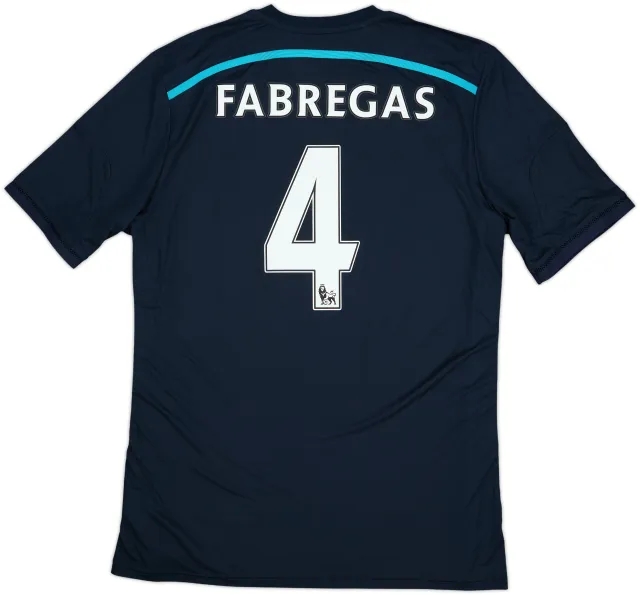 2014-15 Chelsea Player Issue Third Shirt Fabregas #4 (XL)