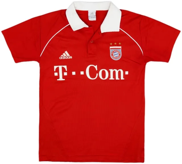 adidas Bayern Munich Mens SS Home Shirt 2005/06