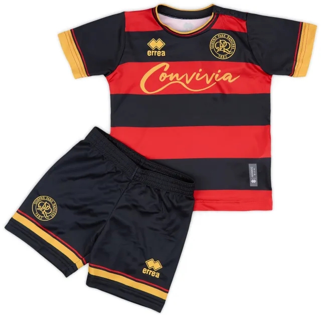 Errea Queens Park Rangers Baby SS Away Mini Kit 2023/24