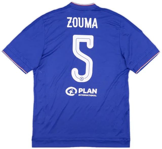 2015-16 Chelsea Player Issue Home Shirt Zouma #5
