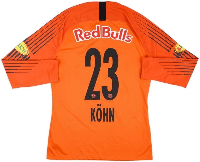 2018-19 Red Bull Salzburg Match Issue GK Shirt Kohn #23