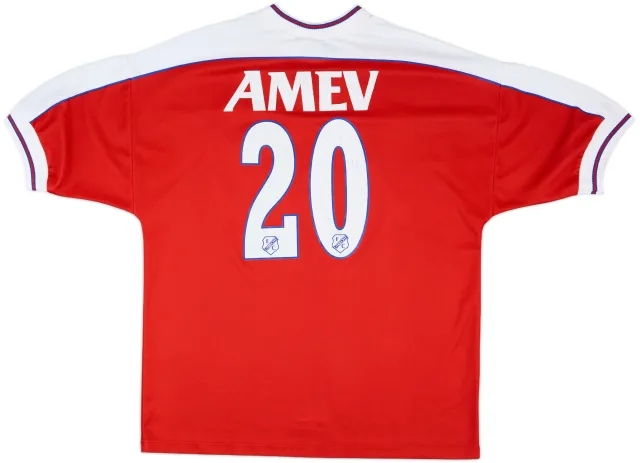 1999-00 Utrecht Match Issue Home Shirt #20