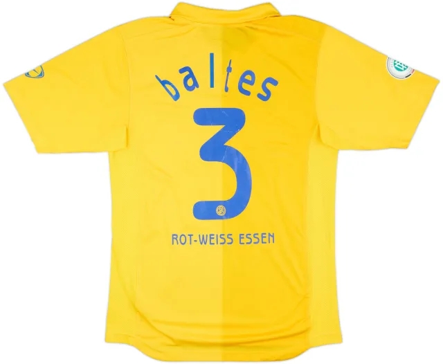 2007-08 Rot-Weiss Essen Match Issue Away Shirt Baltes #3