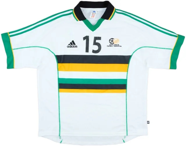 1999-02 South Africa Match Issue Home Shirt #15