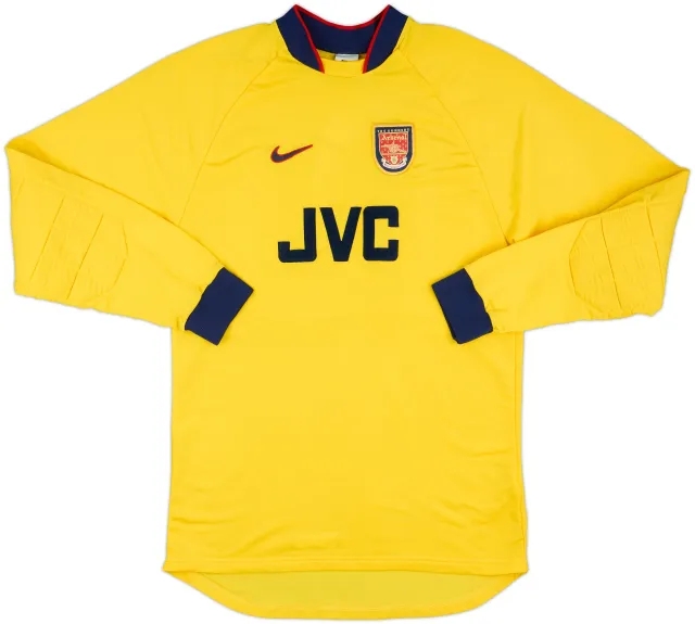 1997-98 Arsenal Match Issue GK Shirt #13