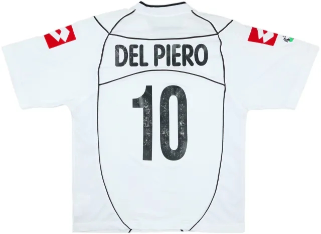 2002-03 Juventus Away Shirt Del Piero #10 - 5/10 - (L)