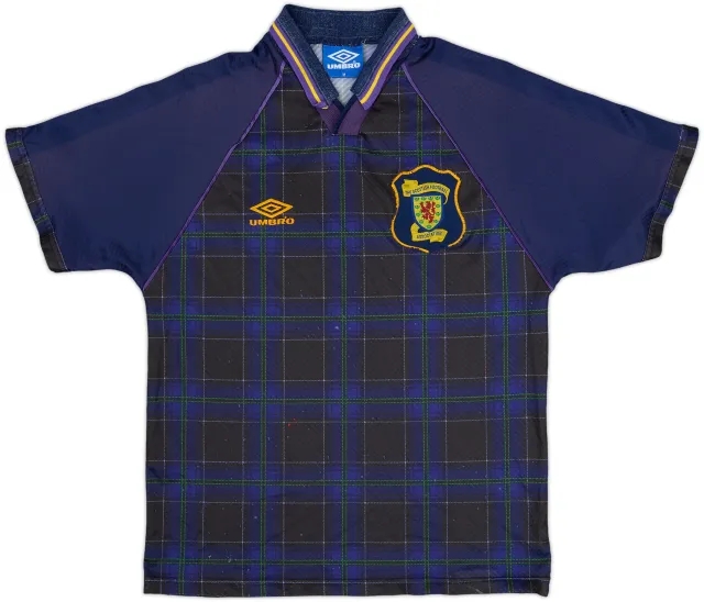 1994-96 Scotland Home Shirt - 4/10 - (M)