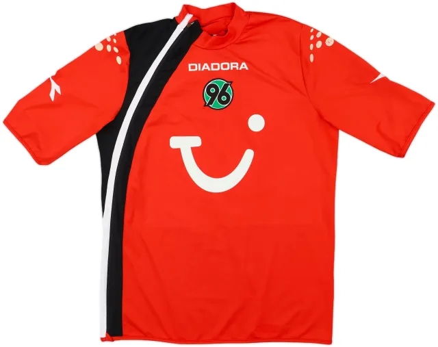 2005-06 Hannover 96 Signed Home Shirt - 6/10 - (XL)