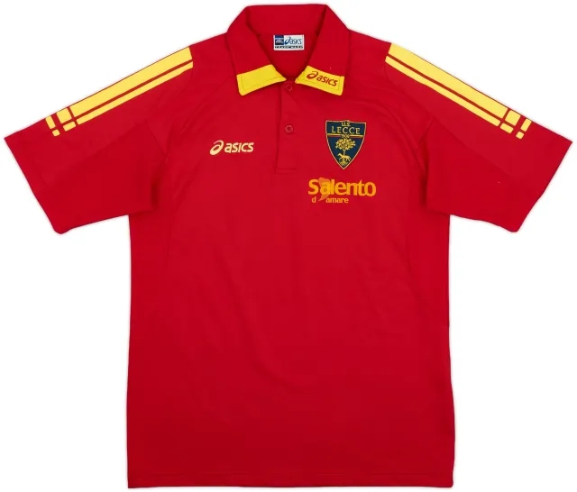 2006-07 Lecce Asics Polo Shirt - 8/10 - (S)
