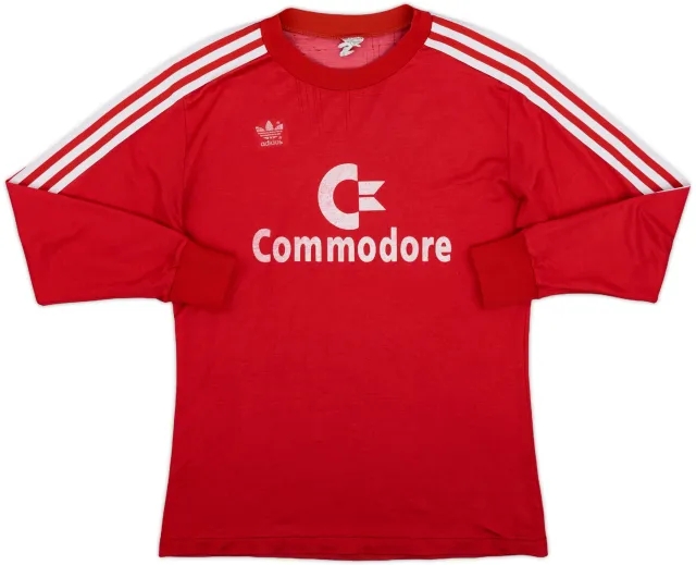 adidas Bayern Munich Mens LS Home Shirt 1984/85