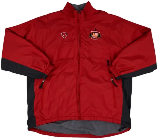 2000-01 Sunderland Nike Padded Bench Coat - 10/10 - (XXL)