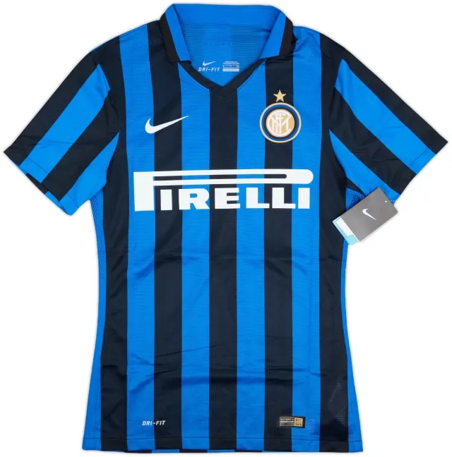 2015-16 Inter Milan Authentic Home Shirt (S)
