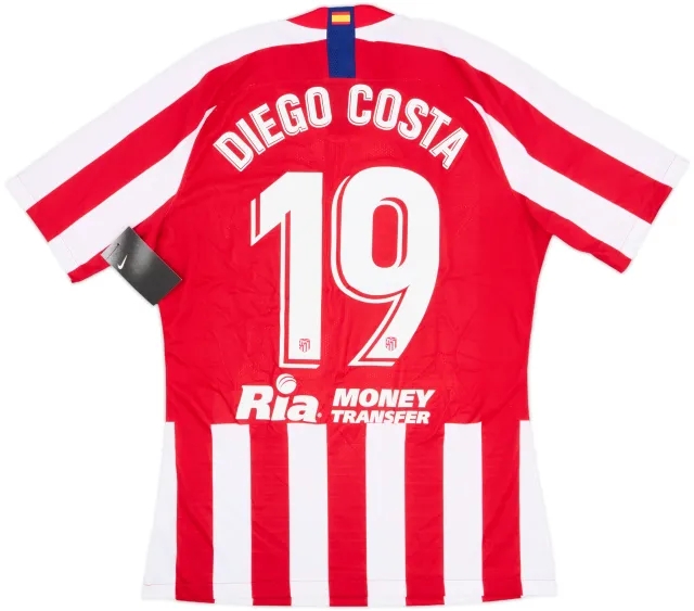 Nike Atlético Madrid Mens SS Player Issue Home Shirt 2019/20