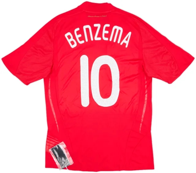 2007-08 France Away Shirt Benzema #10 (M)