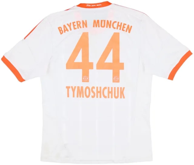 2012-13 Bayern Munich Away Shirt Tymoshchuk #44 - 5/10 - (M)
