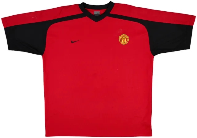 2004-05 Manchester United Nike Training Shirt - 6/10 - (XL)