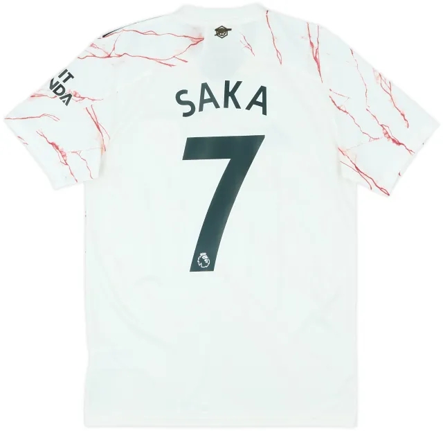 2020-21 Arsenal Away Shirt Saka #7 - 10/10 - (S)