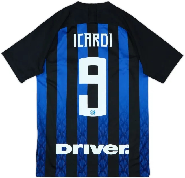 2017-18 Inter Milan Home Shirt Icardi #9 (S)