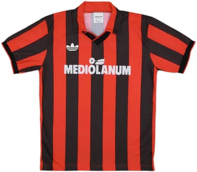 1991-92 AC Milan Home Shirt - 6/10 - (S)