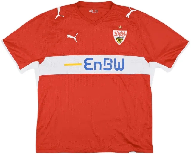 Puma Stuttgart Mens SS Away Shirt 2008/10