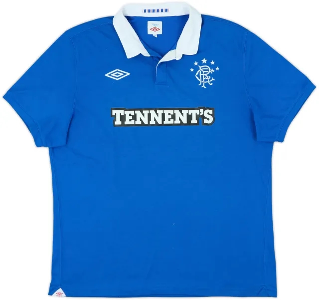 2010-11 Rangers Home Shirt - 8/10 - (XL)