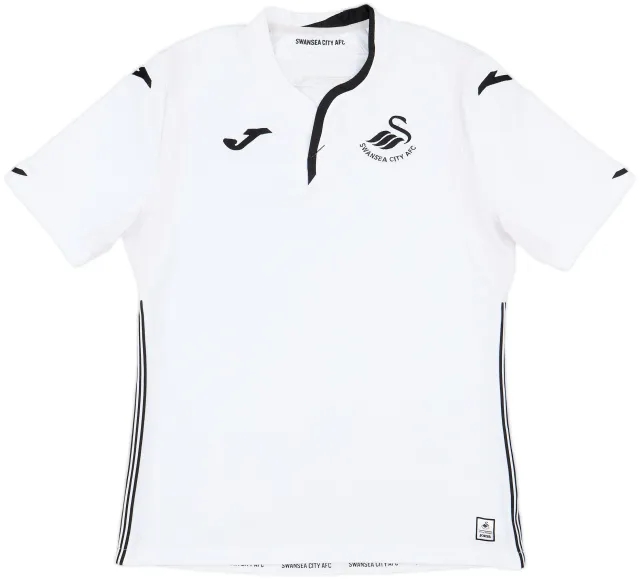 2018-19 Swansea Home Shirt - 8/10 - (L)