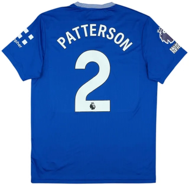 2024-25 Everton Match Issue Home Shirt Patterson #2