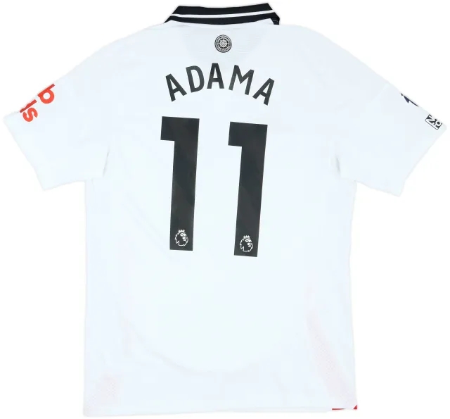 2024-25 Fulham Match Issue Home Shirt Adama #11