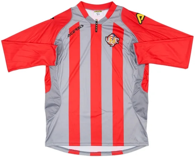 2010-11 US Cremonese Home L/S Shirt - 9/10 - (XL)