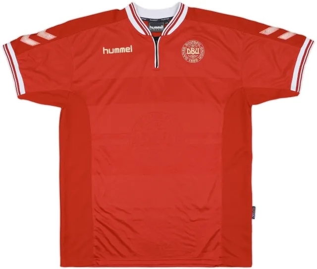 2000-02 Denmark Home Shirt - 8/10 - (XXL)