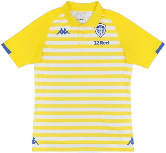 2017-18 Leeds United Kappa Polo Shirt - 9/10 - (L)