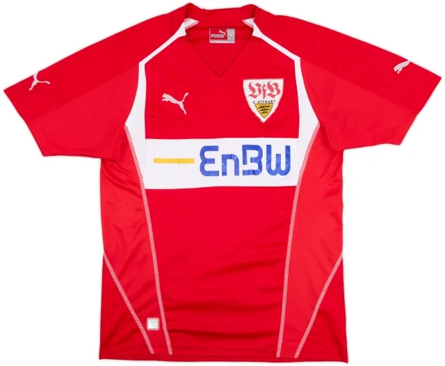 Puma Stuttgart Mens SS Away Shirt 2004/05