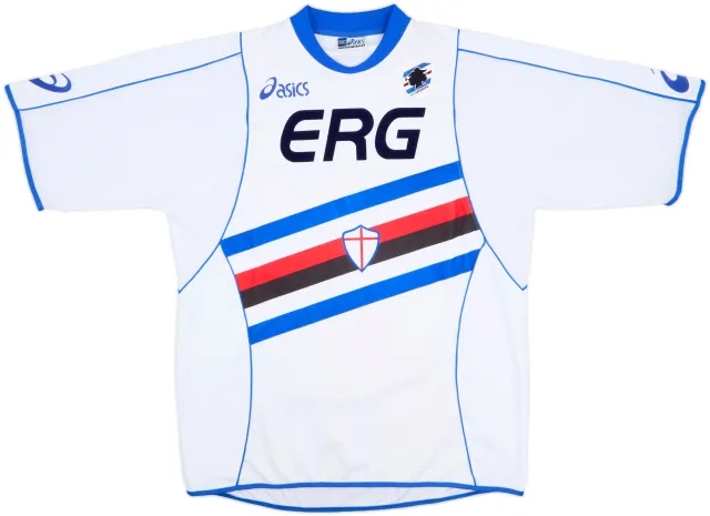 2002-03 Sampdoria Away Shirt - 9/10 - (XL)