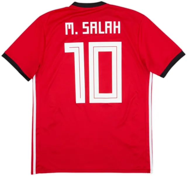 2018-19 Egypt Home Shirt Salah #10 - 10/10 - (M)
