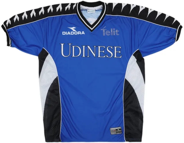 1997-98 Udinese Diadora Training Shirt - 5/10 - (XL)